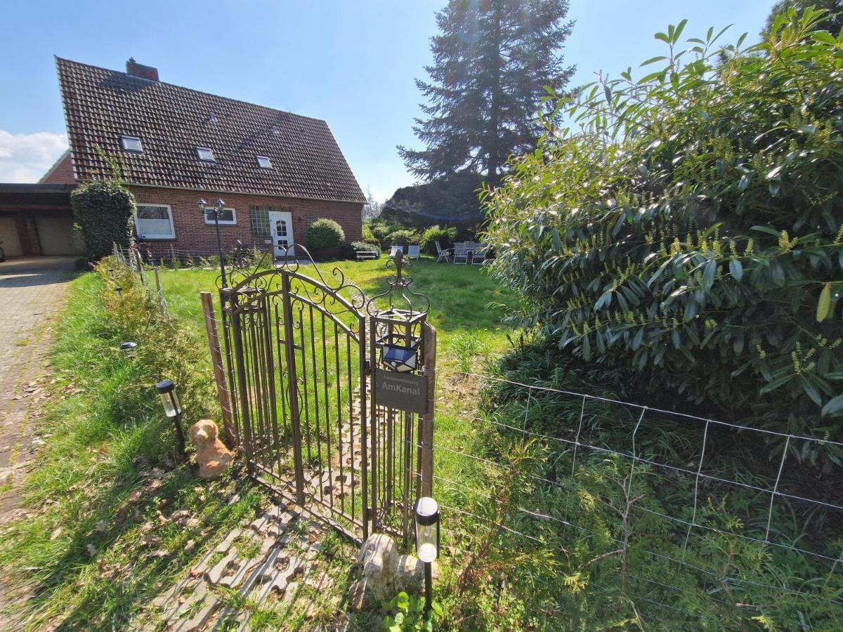 Gemuetliche Wohnung Direkt Am Kuestenkanal! Wardenburg Exterior photo